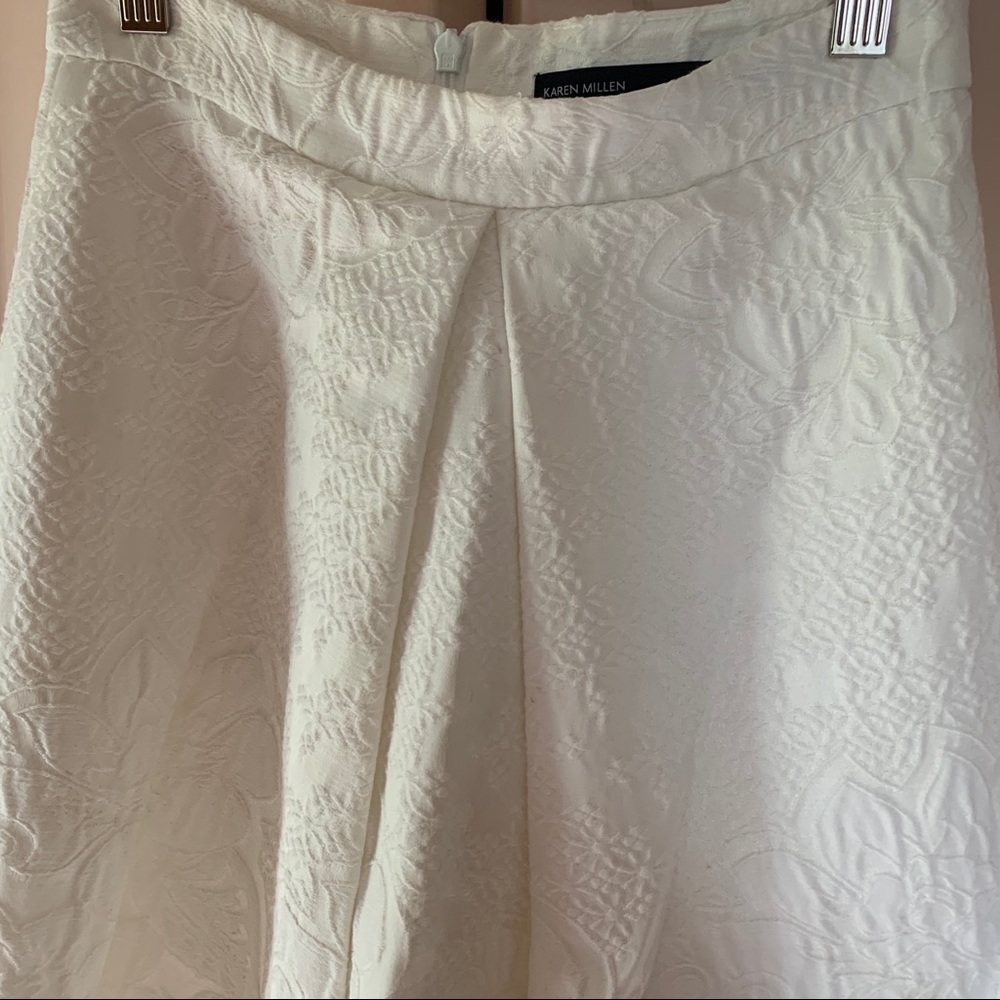 Karen Millen White Floral Skirt - Picture 3 of 12